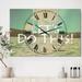 Designart 'Lets Do This' Large Cottage Wall Clock - 3 Panels - 36 in. wide x 28 in. high - 3 Panels