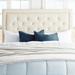 Brookside Upholstered Headboard with Diamond Tufting