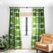 1-piece Blackout Garden Stripes Made-to-Order Curtain Panel