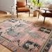 Alexander Home Luxe Rose Antiqued Distressed Area Rug