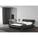 Greatime Contemporary Upholstered Platform Bed