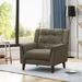 Candace Mid-century Modern Armchair by Christopher Knight Home - 32.28"W x 31.50"L x 32.68"H