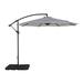 Weller 10-foot Offset Cantilever Hanging Patio Umbrella