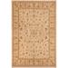 Shabby Chic Ziegler Ivana Beige Tan Hand-knotted Wool Rug - 10 ft. 1 in. x 13 ft. 7 in.