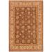 Shabby Chic Ziegler Evita Brown Beige Hand-knotted Wool Rug - 9 ft. 0 in. x 12 ft. 0 in.