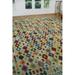 Hand-Woven Sangat Kilim Aasif Lt. Green/Red Rug - 8'0" x 9'7"