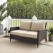 Kiawah Outdoor Wicker Loveseat - 51"W x 28.5"D x 30.5"H