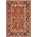 Classic Ziegler Hannah Rust Blue Hand-Knotted Wool Rug - 10'2" x 13'9"