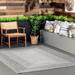 Brooklyn Rug Co Jayda Braided Ombre Indoor/Outdoor Area Rug