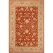 Boho Chic Ziegler Barbar Rust Beige Hand-knotted Wool Rug - 8 ft. 11 in. x 12 ft. 9 in.