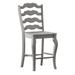 Eleanor French Ladder Back Wood Counter Chair (Set of 2) by iNSPIRE Q Classic