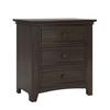 Ediline 3-drawer Wood Modular Storage Nightstand with Charging Station by iNSPIRE Q Classic