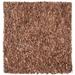 SAFAVIEH Handmade Leather Shag Carlijn Modern Leather Rug