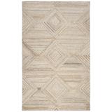 Alora Decor Makalu Hand-tufted Diamond Solid Wool Rug