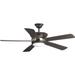 Harranvale Collection 54" 5 Blade Fan w LED Light - 9.120" x 25.750" x 14.370"