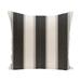 20 x 20-inch Striate Stripe Stripe Print Pillow