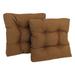 Blazing Needles 19-inch Tufted Indoor/Outdoor Chair Cushion (Set of 2)