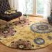 SAFAVIEH Handmade Blossom Nelia Modern Floral Wool Rug