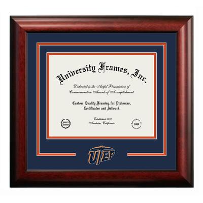 University of Texas, El Paso 11w x 8.5h Spirit Diploma Frame