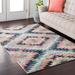 Livabliss Trocadero Boho Modern Geometric Area Rug