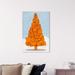 Wynwood Studio Holiday and Seasonal Wall Art Canvas Prints 'Orange Christmas' Christmas Home Décor - Blue, Orange