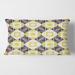 Designart 'retro pattern in mosaic style' Mid-Century Modern Throw Pillow