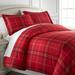 Vilano Choice Ultra-Soft Plaid Down Alternative 3-piece Comforter Set