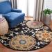 SAFAVIEH Handmade Blossom Nelia Modern Floral Wool Rug