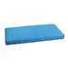 Sunbrella Capri Blue Indoor/ Outdoor Bench Cushion 55" to 60" by Humble + Haute