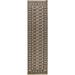 Geometric Bokhara Oriental Runner Rug Hand-knotted Wool Carpet - 2'7" x 10'1"