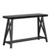 Bryson Rustic X-Base Sofa Entryway Table by iNSPIRE Q Classic