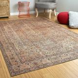 Ballard Indoor/Outdoor Vintage Printed Replica Rug