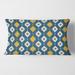 Designart 'Retro Abstract Pattern II' Mid-Century Modern Throw Pillow