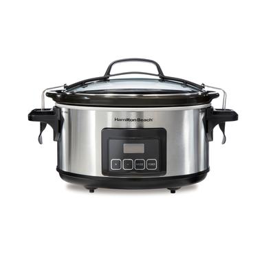 Hamilton Beach Programmable Stay or Go 6 Quart Slow Cooker