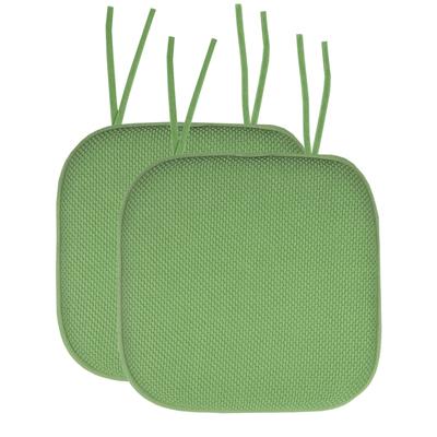 Memory Foam Honeycomb Non-slip Chair Cushion Pads (16 x 16 in.)