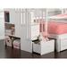 Westbrook Staircase Bunk Twin over Full with 2 Drawers in White