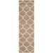 SAFAVIEH Hudson Shag Ogee Trellis 2-inch Thick Area Rug