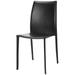 SAFAVIEH Dining Mid-Century Stackable Jazzy Vinyl Black Dining Chairs (Set of 2) - 18.9" x 22.8" x 35.8"