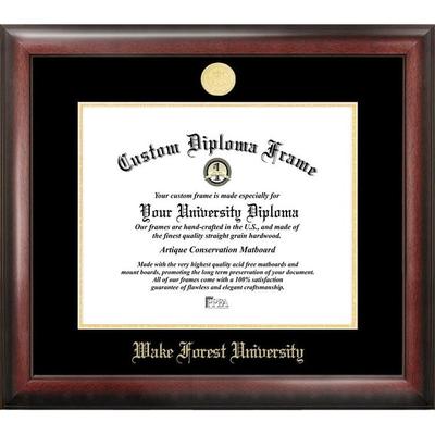 Wake Forest University 14w x 11h Gold Embossed Diploma Frame