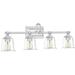 Copper Grove Soctra 4-light Silvertone Bath Light