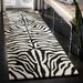 SAFAVIEH Handmade Soho Melie Zebra Pattern New Zealand Wool Area Rug