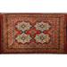 Vegetable Dye Tribal Turkoman Persian Area Rug Wool Hand-knotted - 2'4" x 3'9"