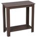 Chair Side Table Coffee Sofa Wooden End Shelf Living Room Furniture Espresso