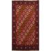 Geometric Balouch Afghan Area Rug Wool Handmade Home Decor Carpet - 3'0" x 4'11"