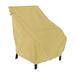 Classic Accessories Brown Polyester High Back Chair Cover