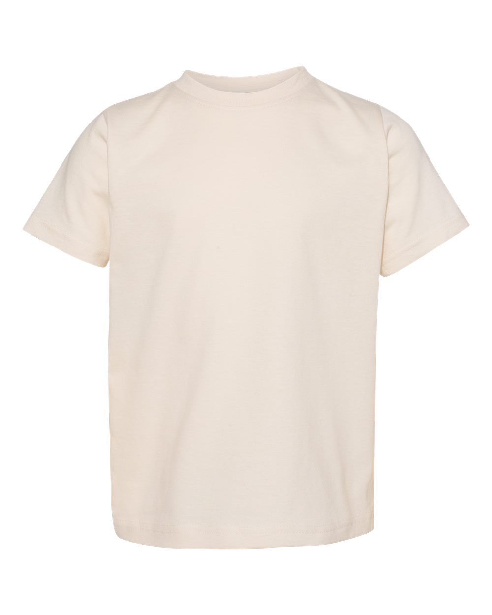 Rabbit Skins 3321 Toddler Fine Jersey T Shirt in Natural size 2 | Cotton LA3321, RS3321
