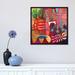 Langley Street® African Abstract by Nikki Chu - Print Canvas in Black/Red | 18" H x 18" W x 1.5" D | Wayfair ADD634368E184B19B91C03B34261397C