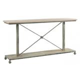 ellahome Artemis 72" Console Table Slate/Stone in Gray/Blue | 36 H x 72 W x 16 D in | Wayfair CL10LDOLT