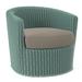 Barrel Chair - Braxton Culler Paradise Cove 30" Wide Tufted Yes Barrel Chair Polyester/Cotton/Rattan/Wicker/Other Performance Fabrics | Wayfair