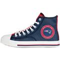 Men's FOCO New England Patriots High Top Canvas Sneakers